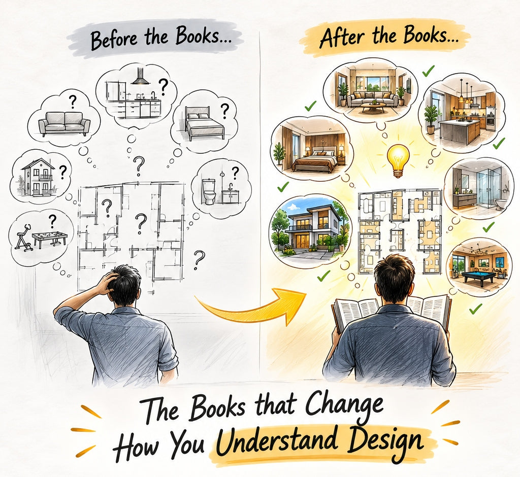 Architectural Blueprint Comparison and Site Transformation