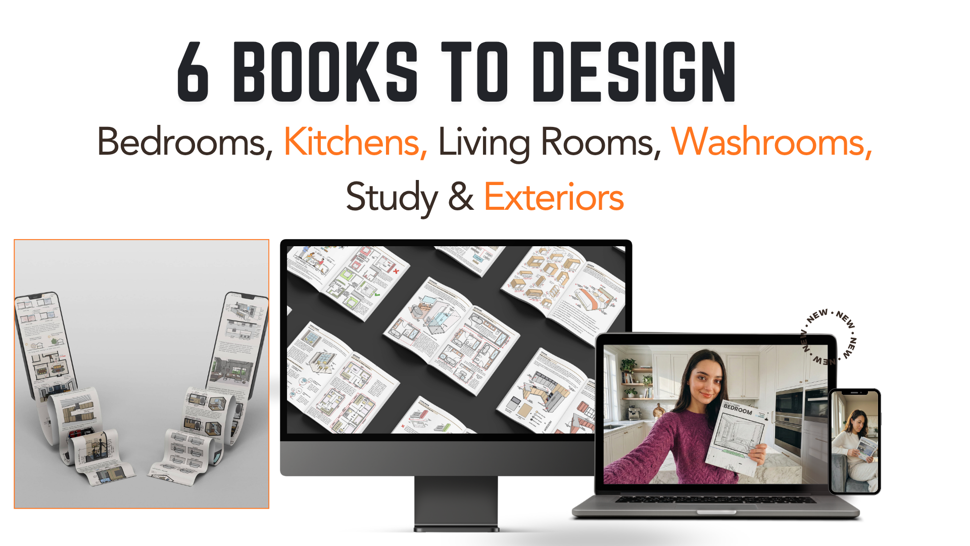 Architectural Blueprint Reference Books Collection